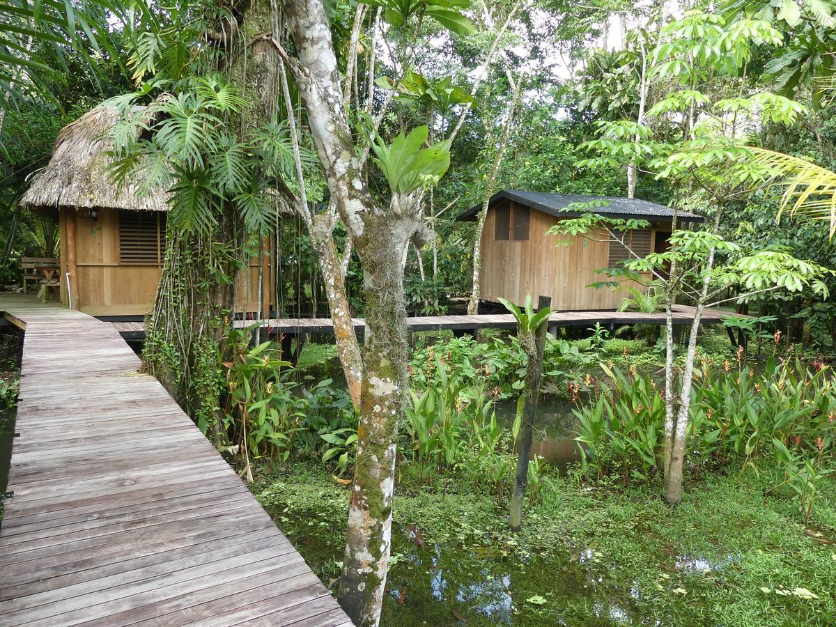 Hotel Kangaroo Y Restaurante Rio Dulce Town Exterior foto